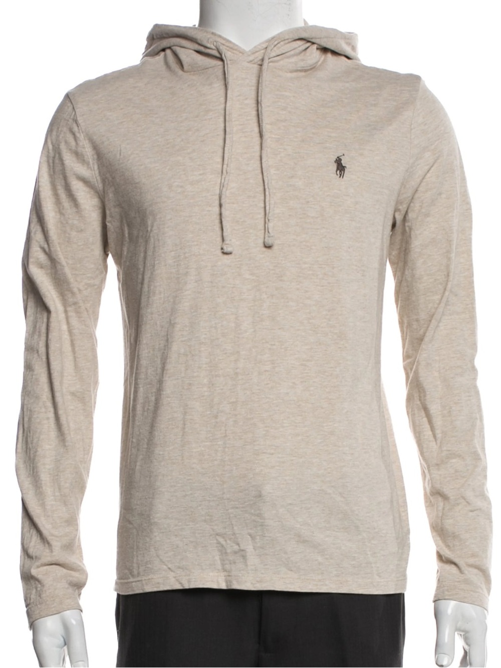 Polo Ralph Lauren light tan long sleeve hoodie shirt 2XL